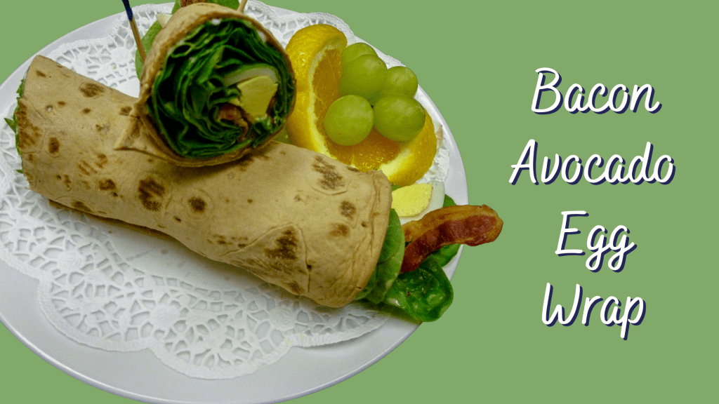 Bacon Avocado Egg Wrap Bluejean Corner