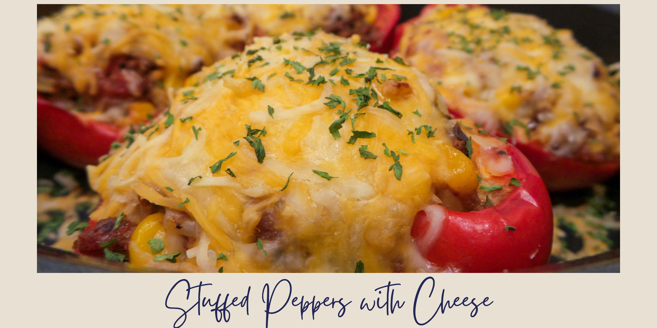 Stuffed Peppers with Cheese