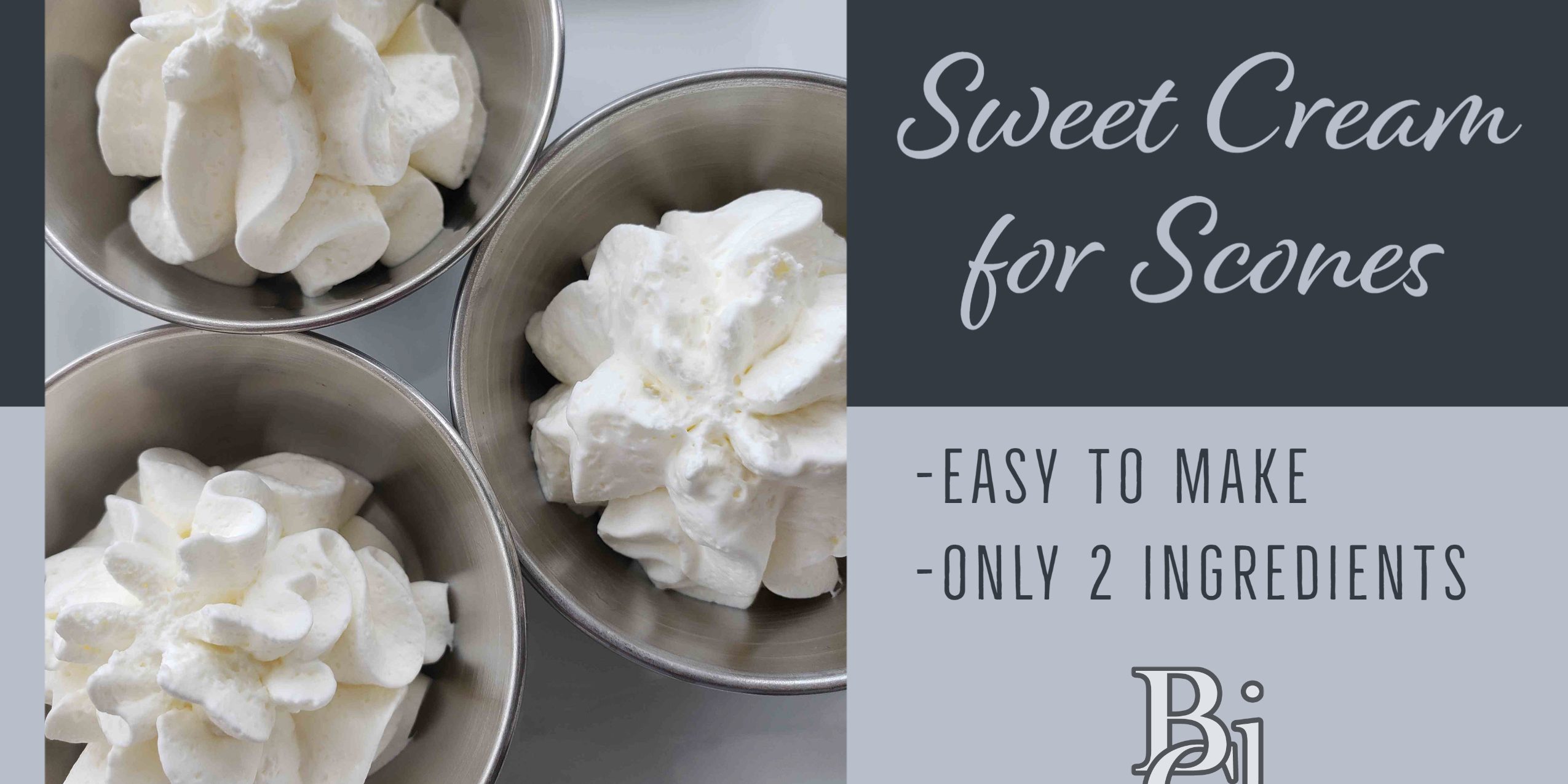 sweet cream for scones