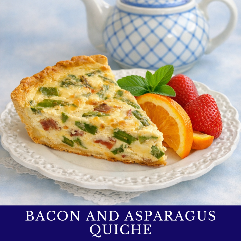 Asparagus and Bacon Quiche Recipe