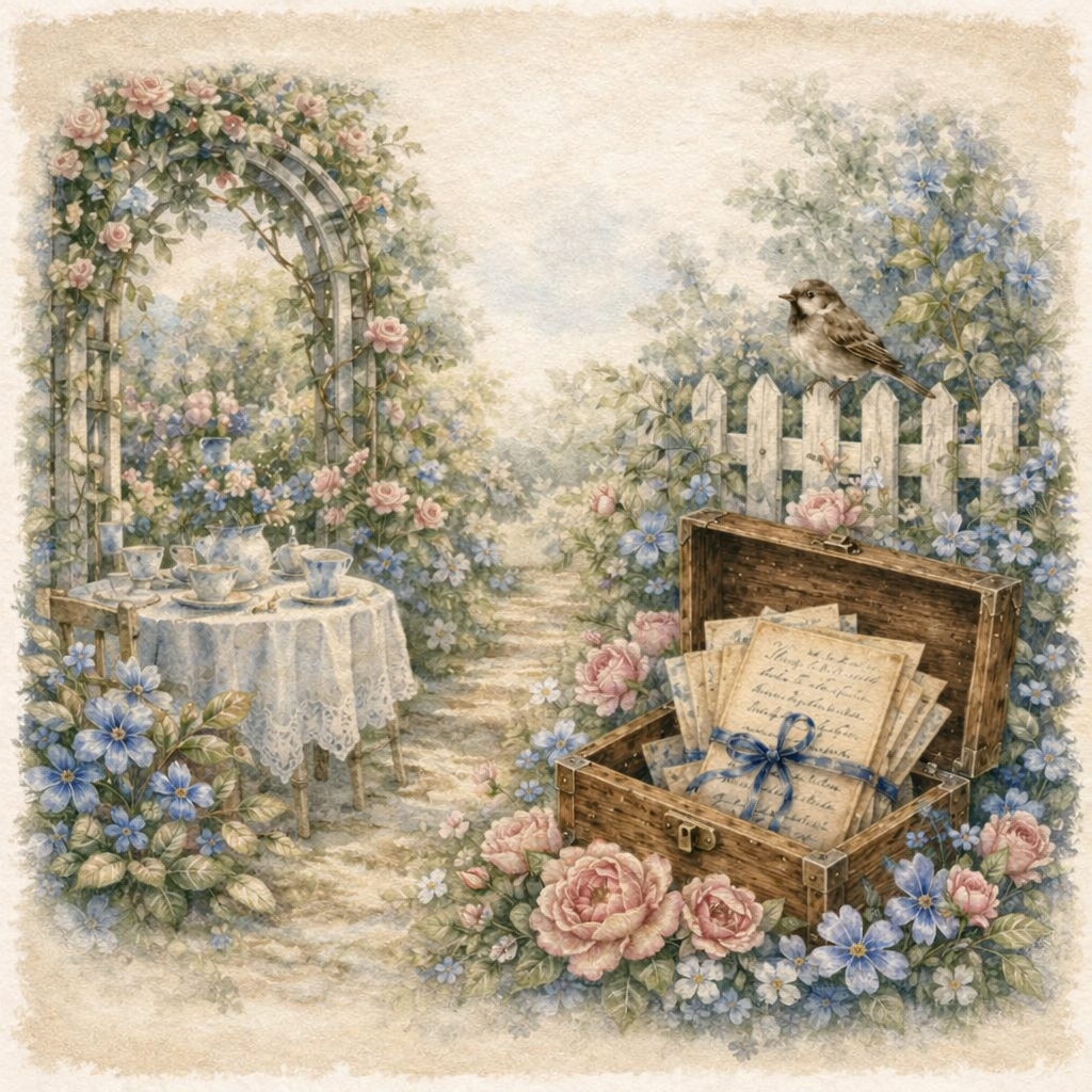 A silver key beneath the June roses reveals Emma Mae’s legacy of love and kindness in Bluejean Corner’s cozy mystery, The Secret Beneath the June Roses.